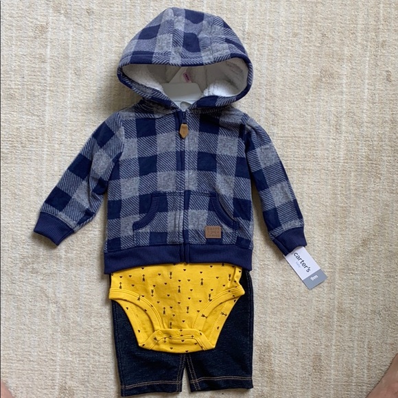 Carter's Other - NWT Carters three piece outfit 9 mos